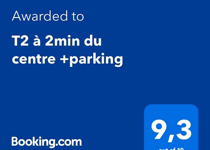 T2 A 2Min Du Centre +Parking